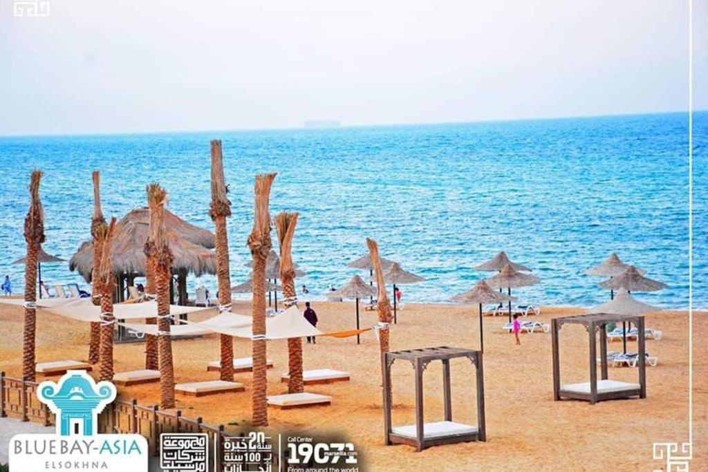 Amazing Chalet At Bluebay Asian Resort Pool View - Families Only Ain Sukhna Ngoại thất bức ảnh